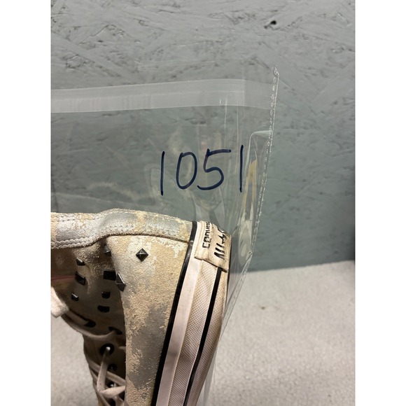 Converse Chuck Taylor All Star High Top Sneakers Men's Size‎ 11 Silver Metallic - Picture 15 of 15